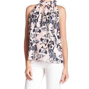 Parker Pearl Paradise Choker Top Sz L